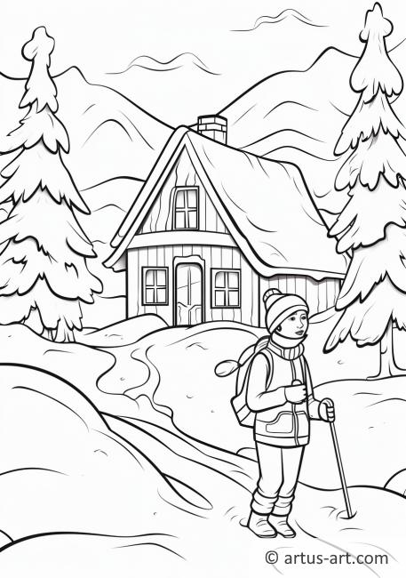 Blizzard Coloring Page